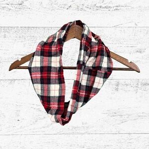 Plaid Infinity Scarf